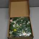 6FT Easter Garland for Mantle Easter Egg Garland with Lights Artificial Spring Decorations for Indoor Outdoor Fireplace Party Spring Home Decor