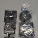 Short Bayonet Hook Twist-On Waste Valve RV Gate Valve Compatible with Most Brands of Bayonet/Lug Adapter UV-Resistant (1Pack) Black (8050)