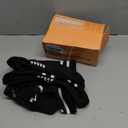 YMYDYFC Kids Soccer Socks 3Pack Cushion Cotton Comression Socks Baseball Sock For Youth Toddler Boys Girls Men Knee High Sock (8-12 Years)