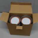 48Pcs Rust-Proof Regular Mouth Mason Jar Lids and Rings, Canning Lids with Bands Regular Mouth for Ball or Kerr, Small Mouth Mason Jars Lid