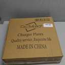 13 inch plates for decorations 10 PCS