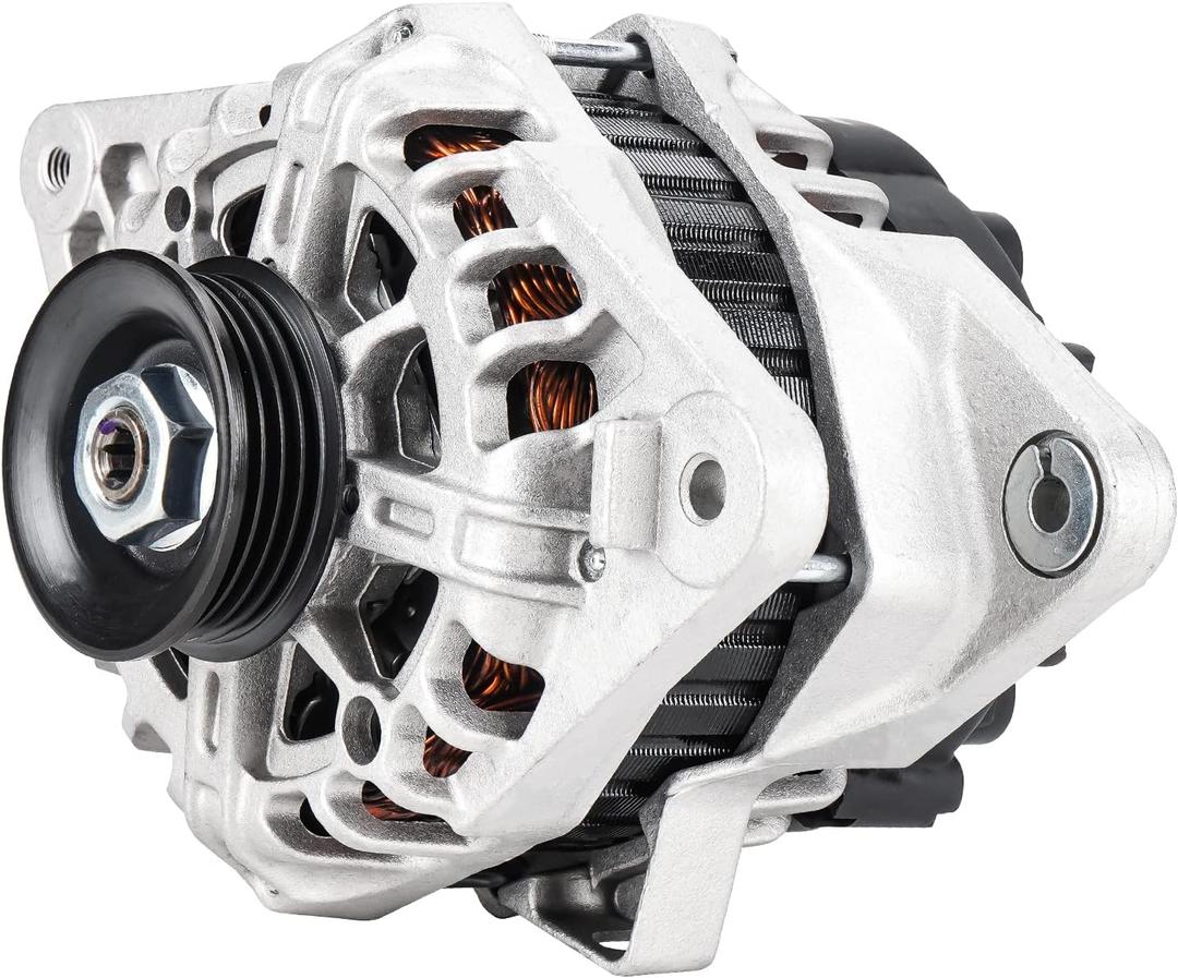 New Alternator (3-PIN) 2.0 2L for Hyundai Elantra 2007-2012 (11-12 for Touring GLS/Touring SE), for Kia Spectra 2007-2009, for Spectra5 SX 2007-2009, for Kia Soul 2010-2011 Replace# 11311, 11311N