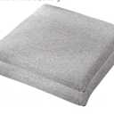 Cushion Chair 2 Pack Cushion with Machine Washable Cover, Square Memory Foam Seat Cushion for Kitchen, Dining