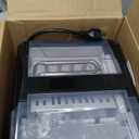 Aeitto Ice Makers Countertop, 9 Ice Cubes Release in 6 Mins, 26Lbs/24H, 2 Sizes of Bullet Ice Machine,Self-Cleaning Portable Ice Maker with Ice Scoop and Basket for Home Kitchen Office Bar RV, Black