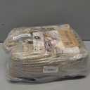 MiniArk Small Storage Baskets for Organizing | Closet Organizer Bins | Shelf Toy Basket | Woven Rope Baskets | Cube Decorative Box | Shallow Basket | L11.5xW7.5xH4.7| Brown