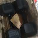 CAP 50 lbs Coated Dumbbell Set | 5lb and 20lb