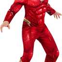 Rubies DC The Flash Movie: The Flash Deluxe Costume for Kids, Boy's Medium