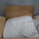 Bedsure Fluffy Comforter Set King Size - Super Soft Faux Fur Bed Set Cream White, Warm Plush Fleece Winter Bedding, 3 Pieces, 1 Shaggy Fuzzy All Seasons King Comforter with 2 Pillowcases