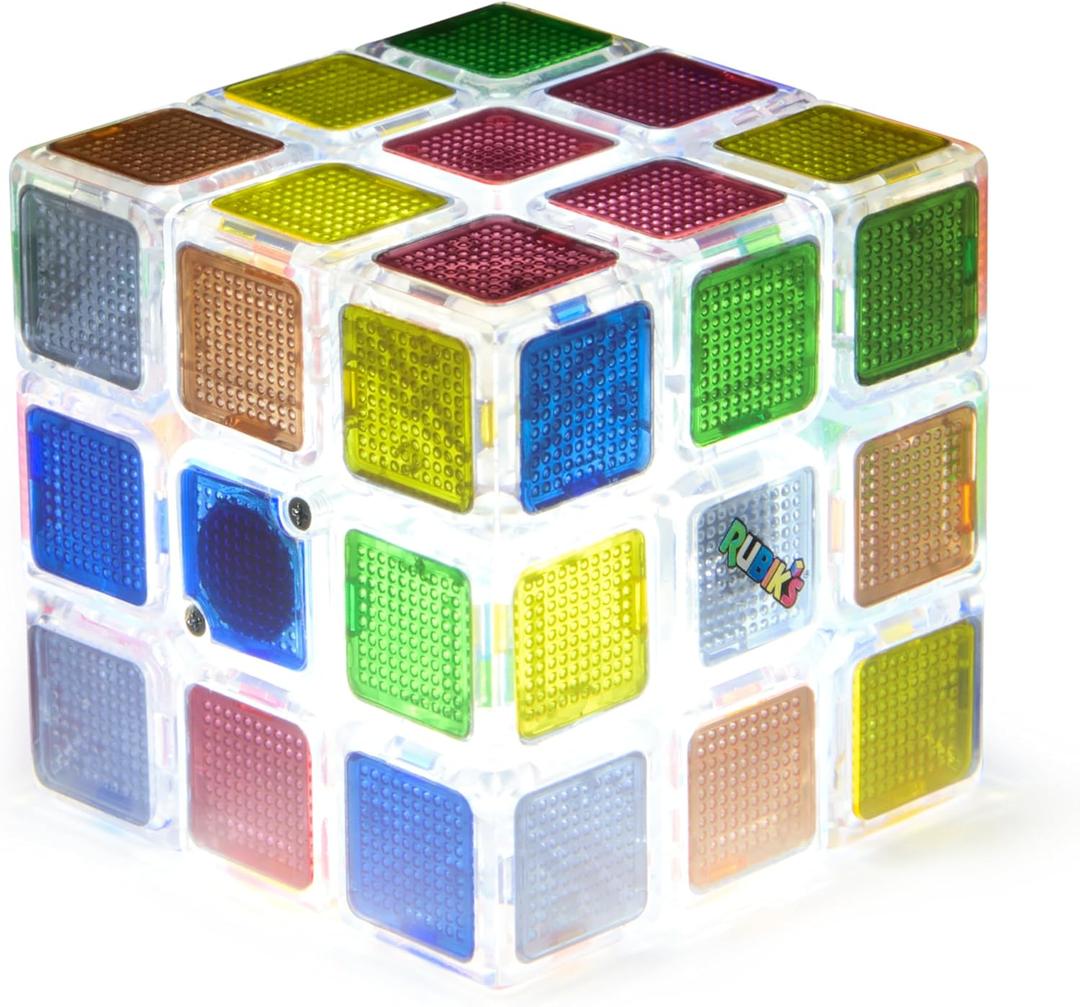 Rubik's Cube Cube Pulse, Bright Puzzle for Adults and Fast Cubers: Challenge and Solve the Cube Before the Lights Go Out. Stimulating, Fast and Addictive Game from 8 Years Old