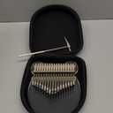Acrylic Kalimba Thumb Piano,YUNDIE Portable 17 Keys Mbira Crystal Finger Piano, Musical Instruments Birthday Gift for Adult Beginners Professional(Clear) (17 Keys)