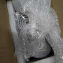 Ceramic Soap Dispenser Set(2 Pack)  Hand Soap, Dish Soap, Shampoo & Shower Soap Dispenser for Bathroom & Kitchen, Stainless Steel Pump, Includes Silicone Funnel & Diatomaceous Tray, Gray