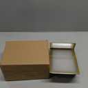 20PCS Gold Acrylic Sign Holder 5x7 Acrylic Gold Frame Double Sided Table Number Frames Slanted Back Wedding Sign Stand for Wedding Party Photos Art Display