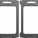 Clear Dog Playpen Expansion Panels 2 Pack, Height 24 inch, Black