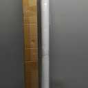 No Drill No Tools 100% Blackout Roller Shade | UV Protection | Easy-Care Fabric | Roller Blind for Windows & Doors | Pull Down Window Shade - White (32.5" W x 75" H)