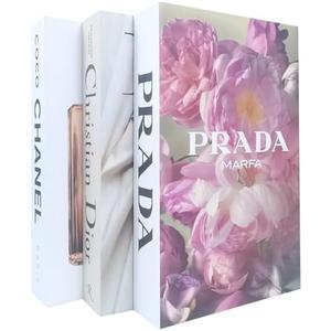 3PCS Decorative Books - Faux Books for Decorations Aesthetic Chic Fake Book for Home Décor Coffee Table Decor Bookshelf