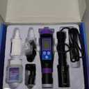 Smart Dissolved Oxygen Meter with 3.6ft Probe Cable, Portable DO Meter with Electrolyte Solution, Digital Dissolved Oxygen Test kit for Aquarium, Aquaculture, Hydroponics, Brewing, Fish Tank