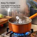 [3 Packs with Case] Food Pouch Topper No Spill No Squeeze Baby Food Pouch Topper Anti Spill Softsip Food Pouch Tops for Baby Toddler Food Pouch Toppers No Spill (Translucent with Case)