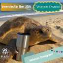 Bamboo Tumbler Lid Organizer  Space Saving Multi-Tier Storage Rack with Straw Holder and Gasket Drawer  Vertical Cup Lid Organizer for Cabinet, Kitchen Countertop - Triple