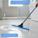 2 Pack 20 Inches Epoxy Floor Squeegees Notched Squeegee for Self Leveling Cement Urethane Epoxy Floor Tools