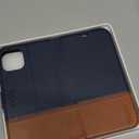 TUCCH Wallet Case for iPhone 13, [RFID Blocking] [Card Slot] Stand with [Shockproof TPU Interior Case] PU Leather Magnetic Flip Cover Compatible with iPhone 13 6.1-inch 2021, Dark Blue & Brown