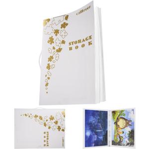 Callroon Puzzle Storage Folder Extra Large Interior: 31.5x22.8 inches, 20 Pockets, 1000 Pieces, Metal Binder; Puzzle Organizer, Artwork Lover Collectible Gift