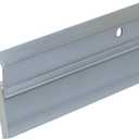 Heavy Duty Weight Aluminum with Long Vinyl Door Sweep (4 FT, Grey)