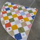 Grey & Blush, Mid-Century Modern Design, Handmade Wool, Ideal for The Living Room, Dining Room, Bedroom