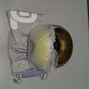 Odoland Photochromic Ski Goggles Interchangeable with 2 Lens, Large Spherical Frameless Snow Snowboard Goggles for Men Women (Blue Lens Vlt 33%-7% White Frame)