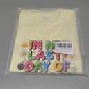 Toddler Last Day of School Shirt for Boys Kid Grils, My Happy Last Day of School T Shirt, Cotton Blend, Funny Design :4-7T (Beige)
