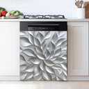 Dishwasher Magnet Sticker Cover Panel Decal Refrigerator Magnetic Sticker Decorative for Kitchen Decoration,Fridge Door Cover,Home Appliances Decor Stickers 23"x26"