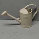 Watering Can for Indoor Plants, Flower Watering Can, Plastic Water Can for Plants with Sprinkler Head 68 oz, 1/2 Gallons (Ivory)