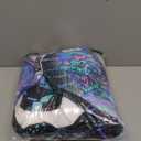 Mushroom Wearable Hooded Blanket, Mushroom Gift for Women Men Purple Poncho Blanket 60x80inches Home Decor for Teens Girls Boys, Mushroom2, 60"x80"for Adults Man Woman