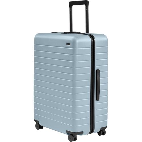 Away Large Checked Luggage, 29 Inch Hardside Suitcase with Spinner Wheels, Lightweight & Durable, TSA Lock, Light Blue