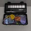Wahl Clipper Genuine Secure-Fit Attachment Guard Organization Kit with Color Pro Colored Hair Clipper Guide Combs, 14 Piece Premium Storage Kit Hair Clippers, Multicolor - 3291-100