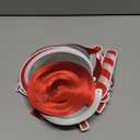 30Pcs Christmas Candy Hanging Swirl Decoration Red and White Xmas Holiday Party Streamers for Home Winter Indoor and Outdoor Decorations