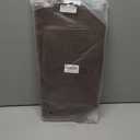 Felt Purse Organizer Insert for Longchamp Le Pliage L Bag Handbag Leather edge Longchamp Organizer Insert (Brown, Large)