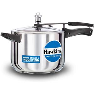 Hawkins Stainless Steel 5.0 Litre Pressure Cooker