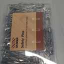 XKDOUS 3 Inch Large Safety Pins 100 pcs Silver Pins Bulk Heavy Duty for Clothes, Sewing, Craft