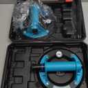 8 inch Suction Cups  2 Pack 880lbs suction cups for glass, Powerful Industrial Tile Suction Cup Tool for Lifting Glass, Tile, Granite, Includes Carrying Case