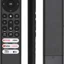 4 x Replacement Remote Control for TCL Google TV, RC813 Compatible with TCL QM8/QM7/Q7/Q6/Q5/S5/S4/S3 Series 4K UHD HDR LED QLED Smart TVs