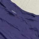 QINSEN Womens Crew Neck Long Sleeve Bodysuit Double Lined Body Suits Basic T-Shirt Tops (Large, Navy)