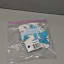 Happiest Birthday On Earth Banner,Castle Theme Bday Banner,Princess Birthday Party Decorations,Baby Shower Party Supplies for Girls Blue