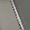 LUTE Reeded Glass Window Privacy Film, Frosted Glass Film, Removable 3D Decorative Decals Sun Blocking Anti UV Door Window Cover, No Glue Static Cling Vinyl for Bathroom Home Office, 23.6" x 118.1"