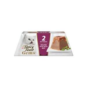 Fancy Feast Gems Pate Cat Food Mousse with Beef and a Halo of Savory Gravy Cat Food - (Pack of 8) 4 oz. Boxes
BB Date: 07/2026