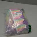 Toddler Baby Girl Birthday Outfit Letter Embroidery Long Sleeve Sweatshirt Tassel Dress Skirts Birthday Gift 12M-5T (Purple)