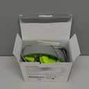 AILIHEN C8 Headphones Wired, On-Ear Headphones with Microphone and Volume Control, Corded 3.5mm Headset for Boys Girl School Smartphones Chromebook Laptop Computer Tablets Airplane Travel (Grey/Green)