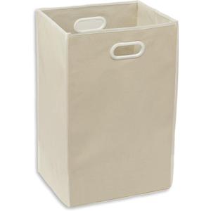 Simple Houseware Foldable Closet Laundry Hamper Basket, Beige