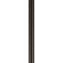 XiNBEi Lighting Pendant Lighting 1 Light Mini Pendant Light with Glass, Modern Adjustable Kitchen Hanging Ceiling Light Dark Bronze Finish XB-P1227-DB