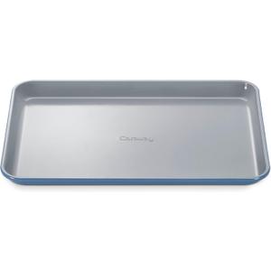 Caraway Non-Stick Ceramic Baking Sheet - Naturally Slick Ceramic Coating - Non-Toxic, PTFE & PFOA Free - Perfect for Baking, Roasting, and More - Medium (15" x 10") - Slate
