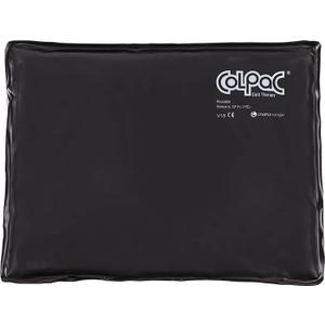 Chattanooga ColPac - Reusable Gel Ice Pack - Black Polyurethane - Standard - 10 in x 13.5 in - Cold Therapy - Knee, Arm, Elbow, Shoulder, Back - Aches, Swelling, Bruises, Sprains, Inflammation